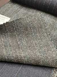55CN5523 CANONICO 21μ MOULINE' SAXONY 灰色交替條紋[布料] 佳能 更多照片
