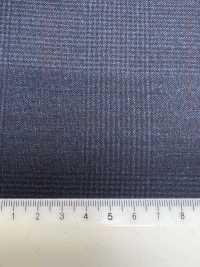 55CN5530 CANONICO PERENNIAL SUPER110'S 海軍藍 x 酒紅色格倫格紋[布料] 佳能 更多照片