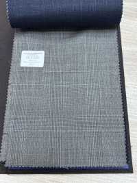 55CN5533 CANONICO PERENNIAL SUPER110'S 灰色格倫格紋[布料] 佳能 更多照片