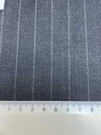 55CN5538 CANONICO PERENNIAL SUPER110'S 炭灰色條紋[布料] 佳能 更多照片