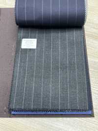 55CN5538 CANONICO PERENNIAL SUPER110'S 炭灰色條紋[布料] 佳能 更多照片