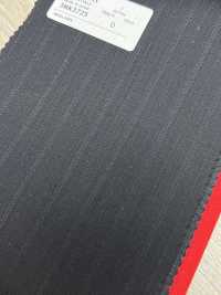 3MK3725 25AW ACTIVA 交替條紋深海軍藍[布料] 美雪毛紡廠 更多照片