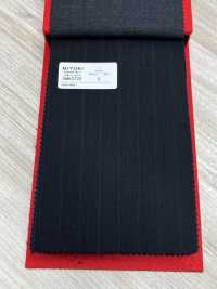 3MK3725 25AW ACTIVA 交替條紋深海軍藍[布料] 美雪毛紡廠 更多照片