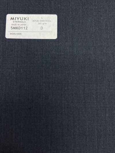 5MK0112 MIYUKI EVER WOOL 素色 藍色
