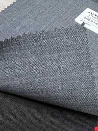 5MK0145 MIYUKI EVER WOOL（Miyuki Everwool）純色淺灰色[布料] 美雪毛紡廠 更多照片