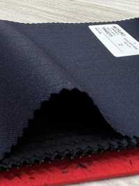 5MK0215 MIYUKI EVER WOOL 暗影條紋海軍藍[布料] 美雪毛紡廠 更多照片