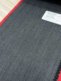 5ML0306 MIYUKI EVER WOOL（Miyuki Everwool）人字紋灰色[布料] 美雪毛紡廠 更多照片