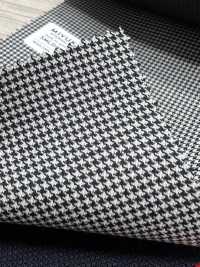 5ML0413 MIYUKI EVER WOOL（Miyuki Everwool）千鳥格灰色[布料] 美雪毛紡廠 更多照片