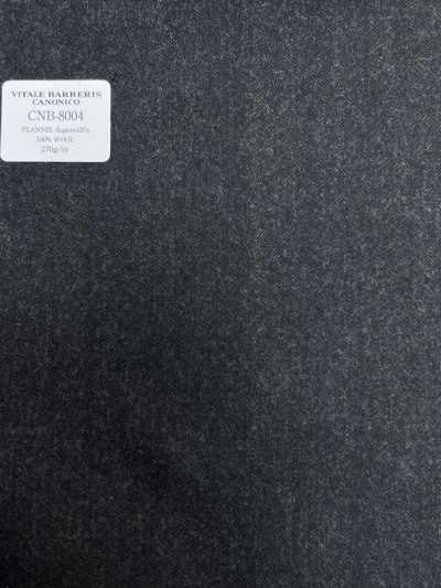 CNB8004 CANONICO 經典款 法蘭絨 Super120's 炭灰色 素色
