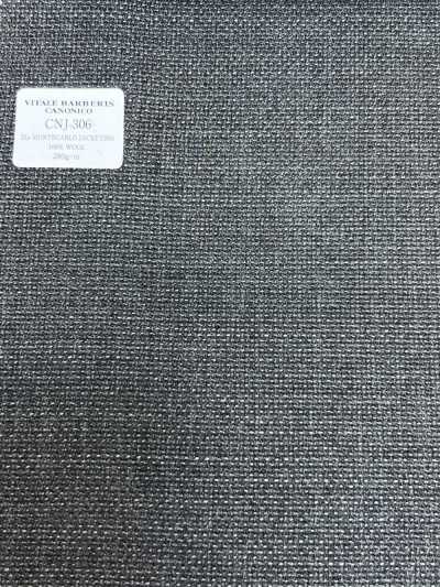 CNJ306 CANONICO（卡諾尼科） 標準款 21μ MONTECARLO 夾克面料 蜂巢呢 灰色 素色