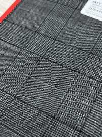 2MK4491 26SS Miyuki布料MIYUKI ESSENTIALS ACTIVA COOLTEC 中灰色格紋 美雪毛紡廠 更多照片