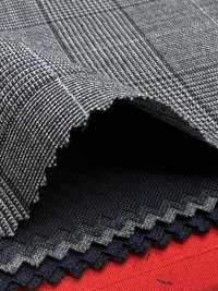 2MK4491 26SS Miyuki布料MIYUKI ESSENTIALS ACTIVA COOLTEC 中灰色格紋 美雪毛紡廠 更多照片