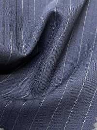 2ML4556 26SS Miyuki布料MIYUKI Essentials TROPICS 海軍藍條紋 美雪毛紡廠 更多照片