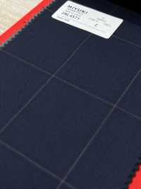 2ML4571 26SS Miyuki布料MIYUKI Essentials TROPICS 海軍藍格紋 美雪毛紡廠 更多照片