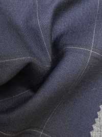 2ML4571 26SS Miyuki布料MIYUKI Essentials TROPICS 海軍藍格紋 美雪毛紡廠 更多照片