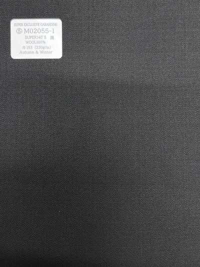 M02055-1 KUNISHIMA1850 獨家系列【SUPER EXCLUSIVE GABARDINE】 黑色 素色