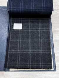 M02065-4 KUNISHIMA1850 獨家系列【超細精紡】灰色格紋[布料] 國島株式會社 更多照片