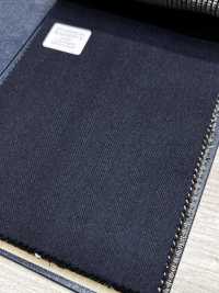 M02047-2 KUNISHIMA1850 獨家系列【SOMO CASHMERE 100%】海軍藍人字紋[布料] 國島株式會社 更多照片