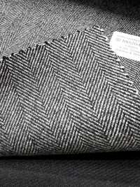 M02047-5 KUNISHIMA1850 獨家系列【SOMO CASHMERE 100%】灰色人字紋[布料] 國島株式會社 更多照片