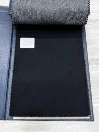 M02048-1 KUNISHIMA1850 獨家系列 【SOMO 100% 羊絨】純色黑色[布料] 國島株式會社 更多照片
