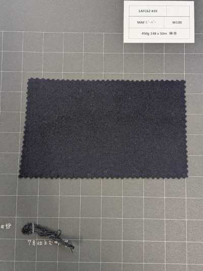 1AFC62-39 【僅限庫存品】Nikke Textile 布料 MAF Beaver 深藍 適用於大衣