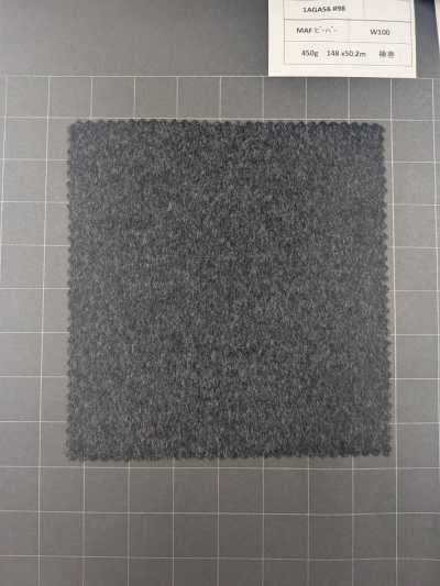 1AGA56-98 【庫存限量品】NIKKE TEXTILE面料 MAF Beaver 深灰色 大衣用