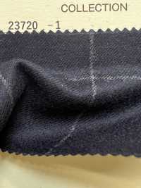 23720-1 常規款 GentlyCloth 100%羊毛 DOMINX（多明克斯） 高級系列 黑色[布料] 葛根毛織物（DOMINX） 更多照片