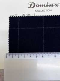 23720-1 常規款 GentlyCloth 100%羊毛 DOMINX（多明克斯） 高級系列 黑色[布料] 葛根毛織物（DOMINX） 更多照片