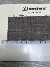 24118-1 經典款 夾克＆襯衫 100%羊毛 DOMINX（多明克斯）高級系列 棕色[布料] 葛根毛織物（DOMINX） 更多照片