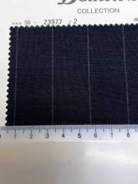 23977-2 經典 Kid mohair DOMINX 高級系列 寬條紋 炭灰[布料] 葛根毛織物（DOMINX） 更多照片