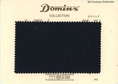 23072-7 經典款 針點紋 細羊駝毛 DOMINX 高級系列 炭灰色