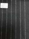 69582-13 26AW HERDREX【Tasmanian Flannel】真絲與羊毛 黑色條紋