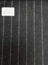 69582-41 26AW HERDREX【Tasmanian Flannel】真絲羊毛炭灰色條紋