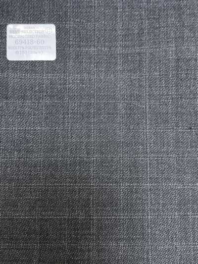 69418-60 26AW BESTSELECTION 【MODERNIZED FABRIC】 現代化面料 中灰格紋