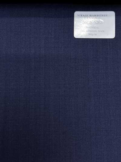 56CN5263 CANONICO（卡诺尼科） PERENNIAL-CLASSICS 深藏青 人字紋