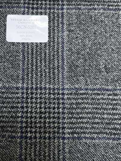 56CN5207 CANONICO(卡諾尼科) SAXON SAXONY 綠色 格倫格紋