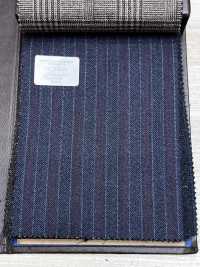 56CN5229 CANONICO（卡諾尼科） 21 雙股薩克森 海軍藍/紅條紋[布料] 佳能 更多照片