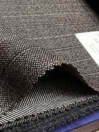 56CN5241 CANONICO(卡諾尼科) TRADITIONAL WORSTED 21. 棕色 暗條紋[布料] 佳能 更多照片