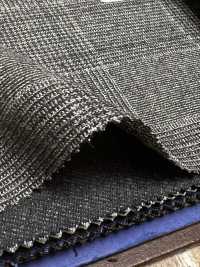 56CN5246 卡諾尼科 磨毛熱帶呢 灰色格倫格[布料] 佳能 更多照片