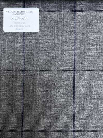 56CN5258 CANONICO（卡諾尼科） PERENNIAL-CLASSICS 棕色/海軍藍 窗格紋