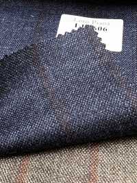 LP6606 Loro Piana 海軍藍×紅色 條紋[布料] 細井商事株式會社 其他圖片