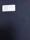 3ML4493 26AW 御幸布料 MIYUKI ESSENTIALS 彈力斜紋 海軍藍 條紋
