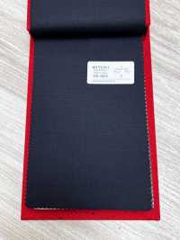 3ML4526 26AW MIYUKI ESSENTIALS 彈力斜紋布 海軍藍 素色[布料] 美雪毛紡廠 更多照片