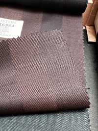 AR6554 ARISTON Super140's 棕色條紋[布料] 細井商事株式會社 其他圖片