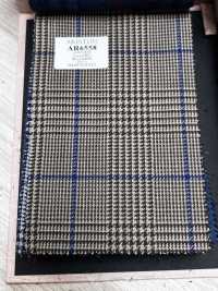 AR6558 ARISTON Super130's 棕色 格倫格紋[布料] 細井商事株式會社 其他圖片