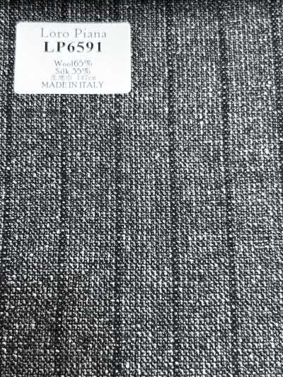 LP6591 Loro Piana 灰色條紋