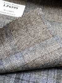 LP6599 Loro Piana 棕色×藍色 格紋[布料] 細井商事株式會社 其他圖片