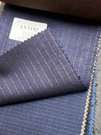 LV5193 LANVIN COLLECTION 海軍藍×棕色 條紋[布料] 細井商事株式會社 其他圖片