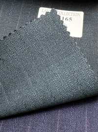 LV6165 LANVIN COLLECTION Super120's 藍綠色 條紋[布料] 細井商事株式會社 其他圖片