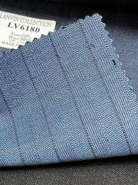 LV6180 LANVIN COLLECTION Super120's 藍色條紋[布料] 細井商事株式會社 其他圖片